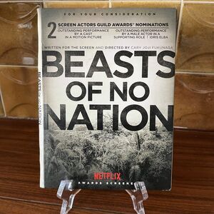 Beasts of No Nation DVD 2015 Netflix FYC SAG Awards Screener Sealed